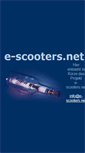 Mobile Screenshot of e-scooters.net